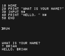 Langage BASIC créé à Dartmouth College