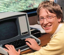 Bill Gates et Paul Allen, fondateurs de Microsoft