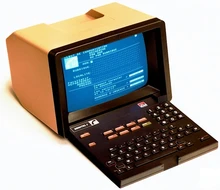 Prototype de terminal Minitel utilisé pour l’annuaire électronique