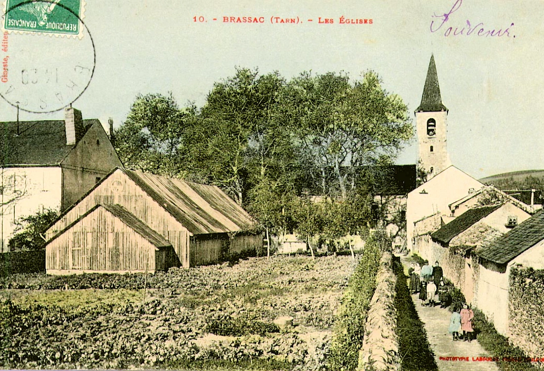 Plan cadastral Brassac.