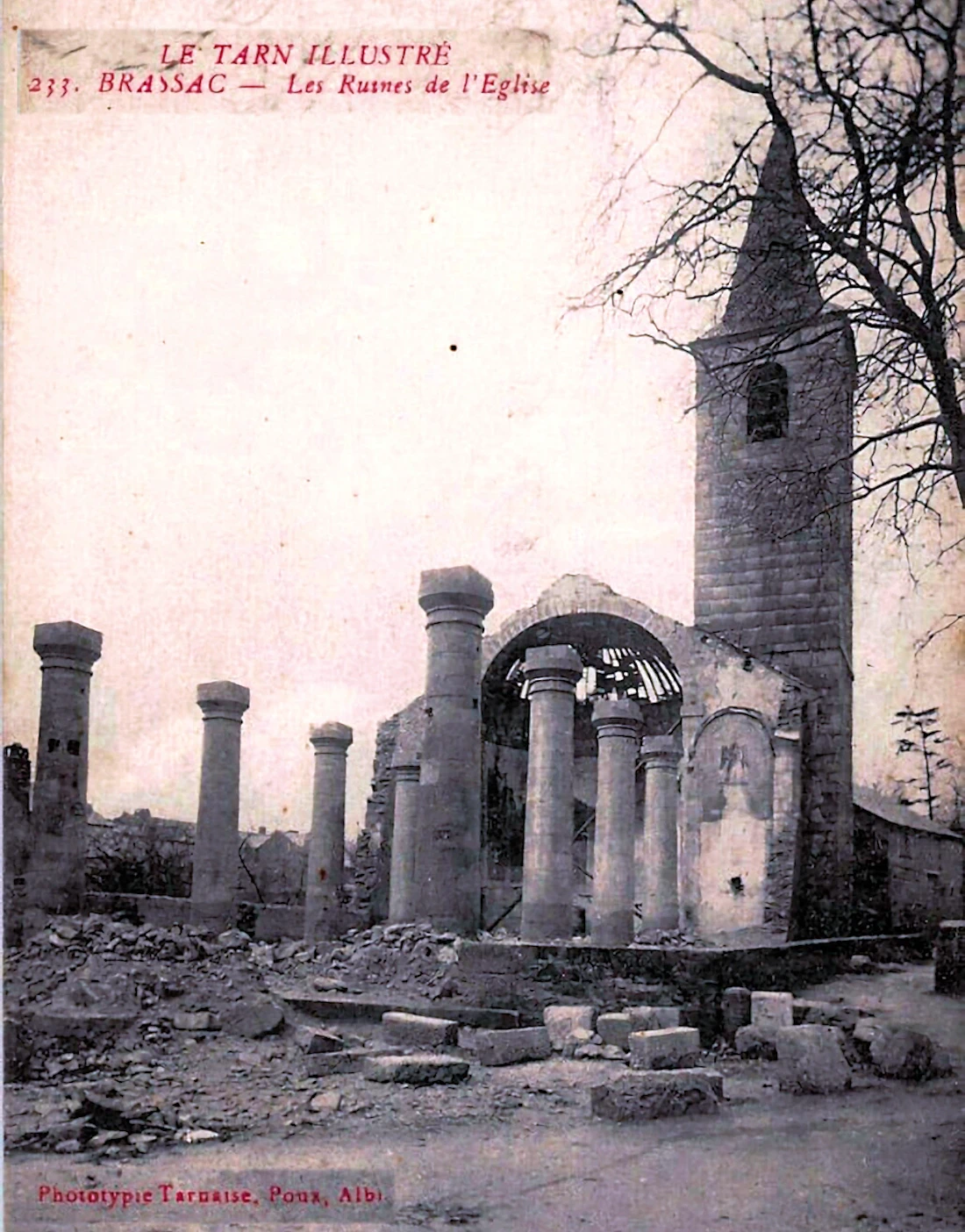 Plan cadastral Brassac.