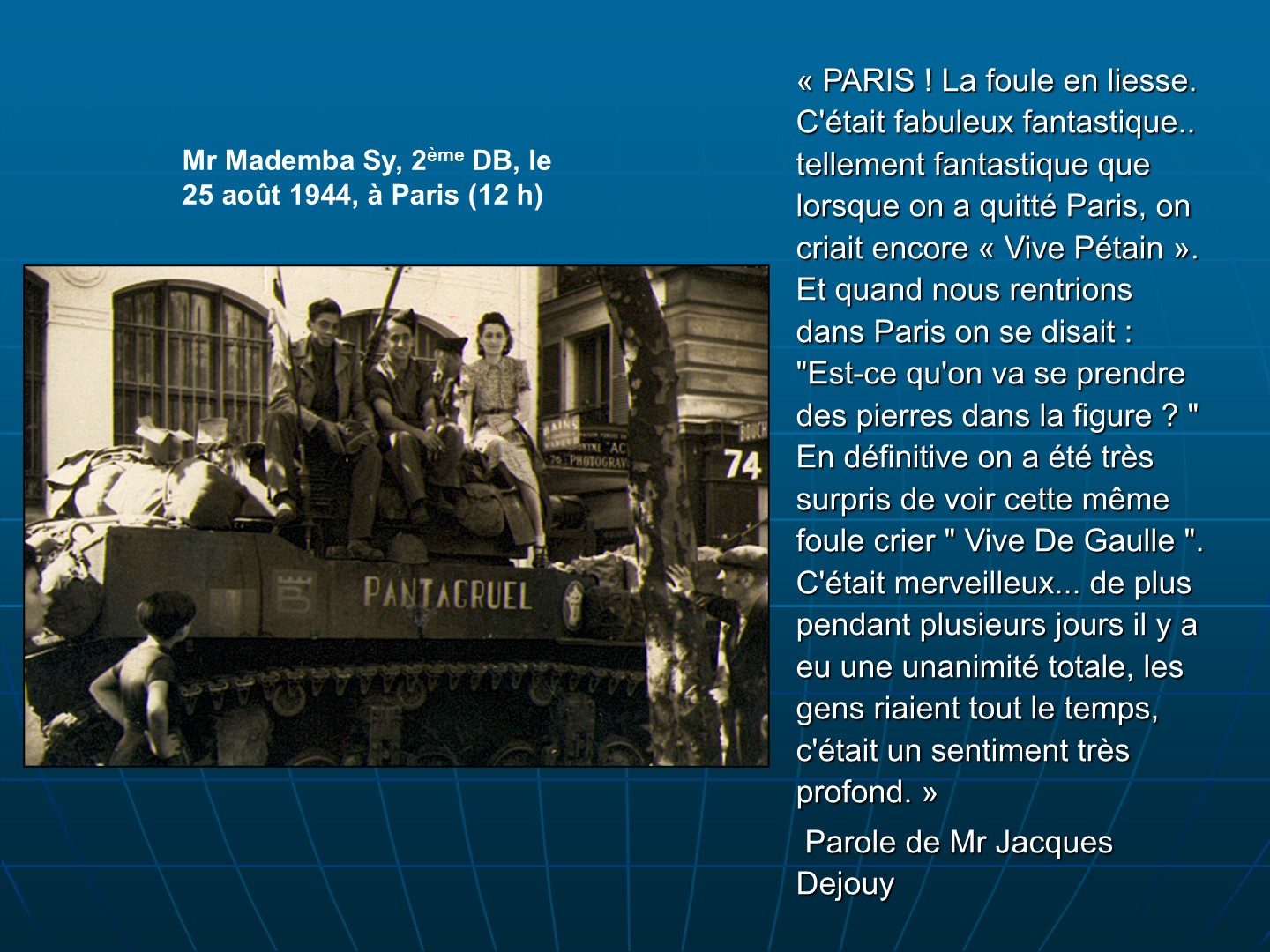 Diapositive 19 — CNRD 2004