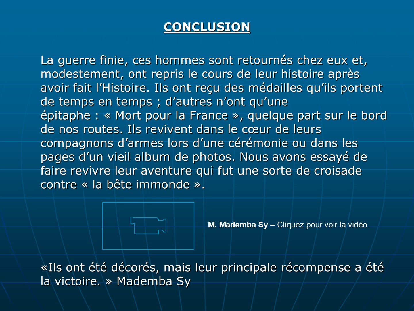 Diapositive 1 — CNRD 2004