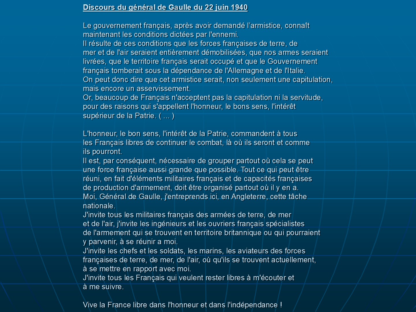 Diapositive 10 — CNRD 2004