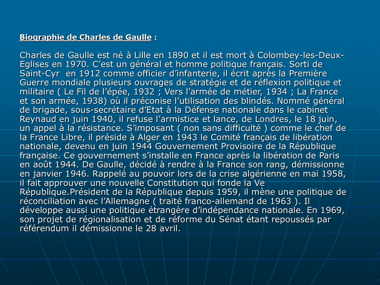 Diapositive 11 — CNRD 2004