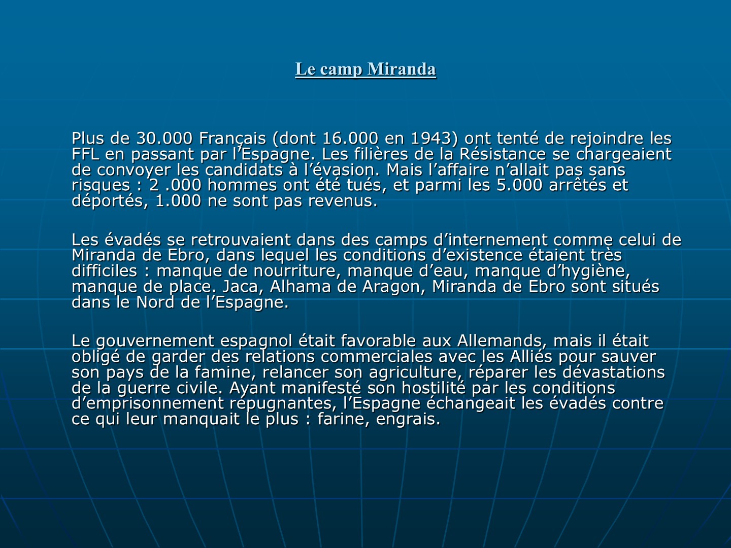 Diapositive 14 — CNRD 2004