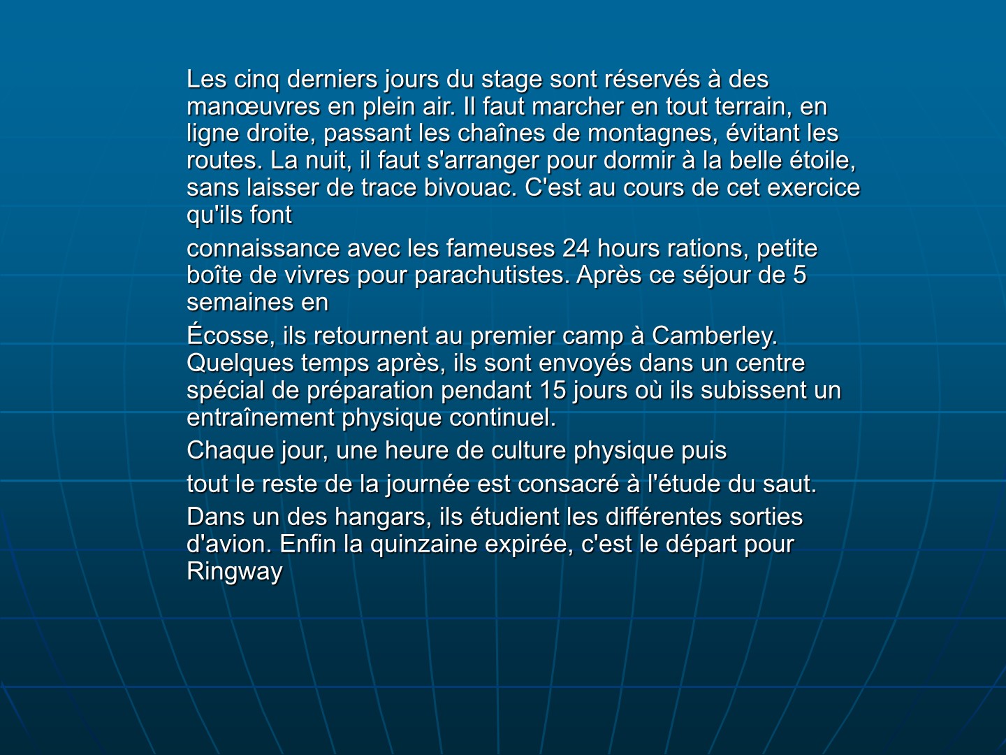 Diapositive 7 — CNRD 2004