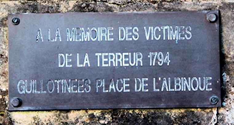 Plaque Croix de l'Albinque
