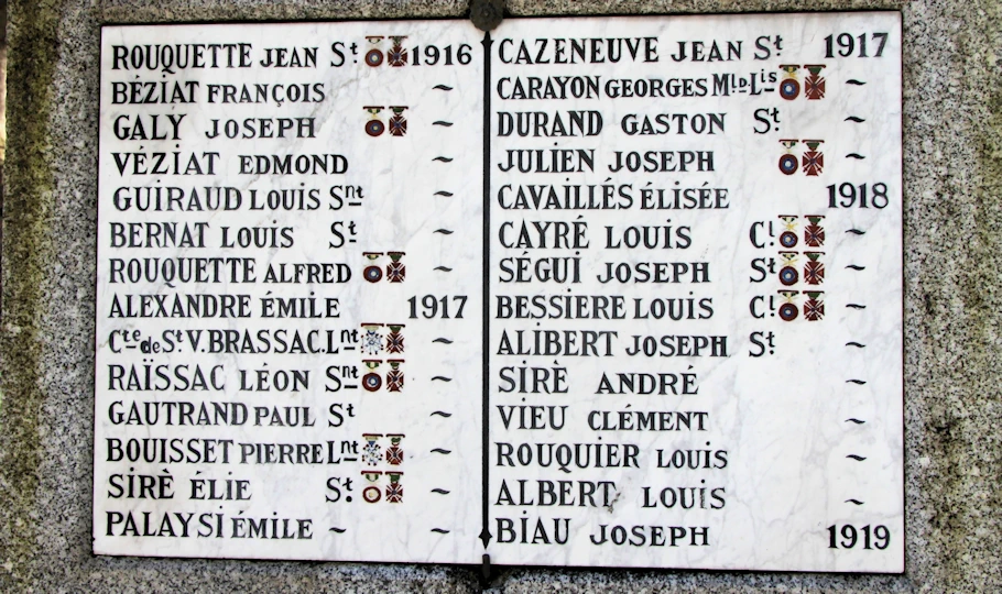 Monument aux morts