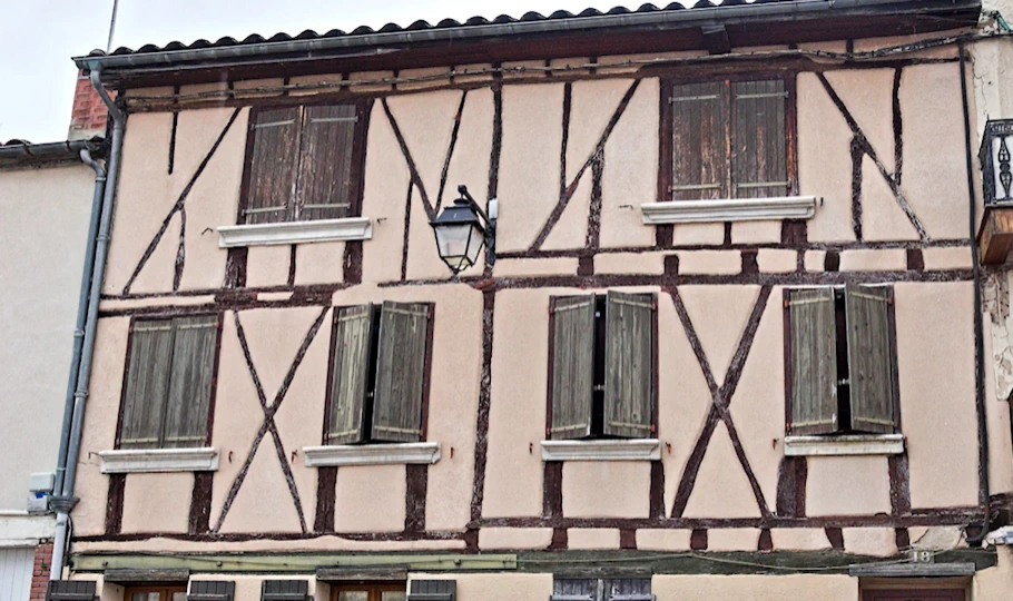 Colombages et encorbellements