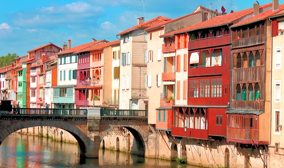 Maisons sur l'Agout