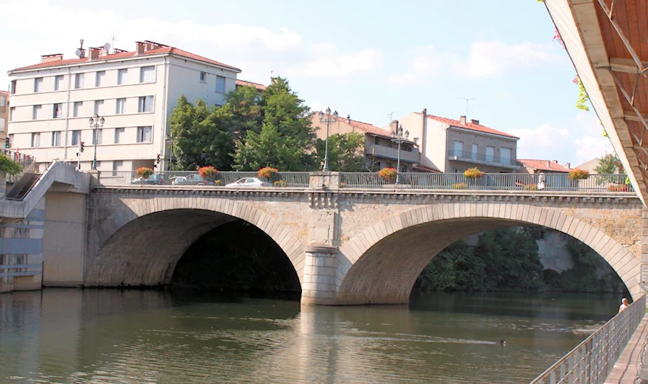 Les ponts sur l'Agout