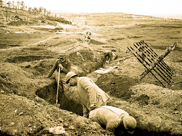 Construction de tranchées